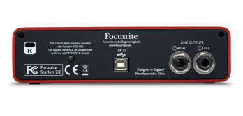 USB Audio Interface - 24/96 2 In, 2 Out